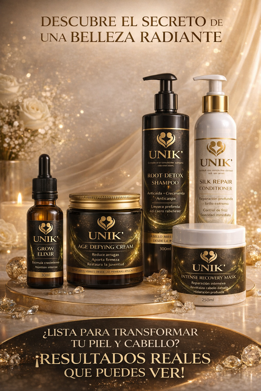 UNIK’ LINEA DE BELLEZA AVANZADA
