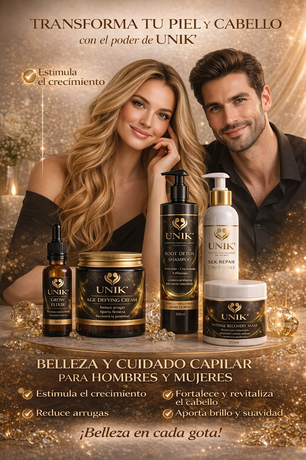 UNIK’ LINEA DE BELLEZA AVANZADA